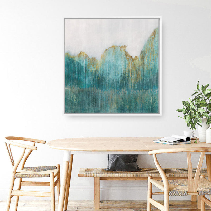 Shop Fortune II (Square) Canvas Print a painted abstract themed framed canvas wall art print from The Print Emporium artwork collection - Buy Australian made fine art painting style stretched canvas prints for the home and your interior decor space, TPE-PC-WS024-CA-40X40-NF