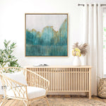 Shop Fortune II (Square) Canvas Print a painted abstract themed framed canvas wall art print from The Print Emporium artwork collection - Buy Australian made fine art painting style stretched canvas prints for the home and your interior decor space, TPE-PC-WS024-CA-40X40-NF