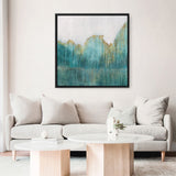 Shop Fortune II (Square) Canvas Print a painted abstract themed framed canvas wall art print from The Print Emporium artwork collection - Buy Australian made fine art painting style stretched canvas prints for the home and your interior decor space, TPE-PC-WS024-CA-40X40-NF