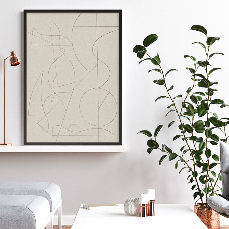 Shop Founded Art Print a painted abstract themed wall art print from The Print Emporium wall artwork collection - Buy Australian made fine art painting style poster and framed prints for the home and your interior decor room, TPE-DH-051-AP