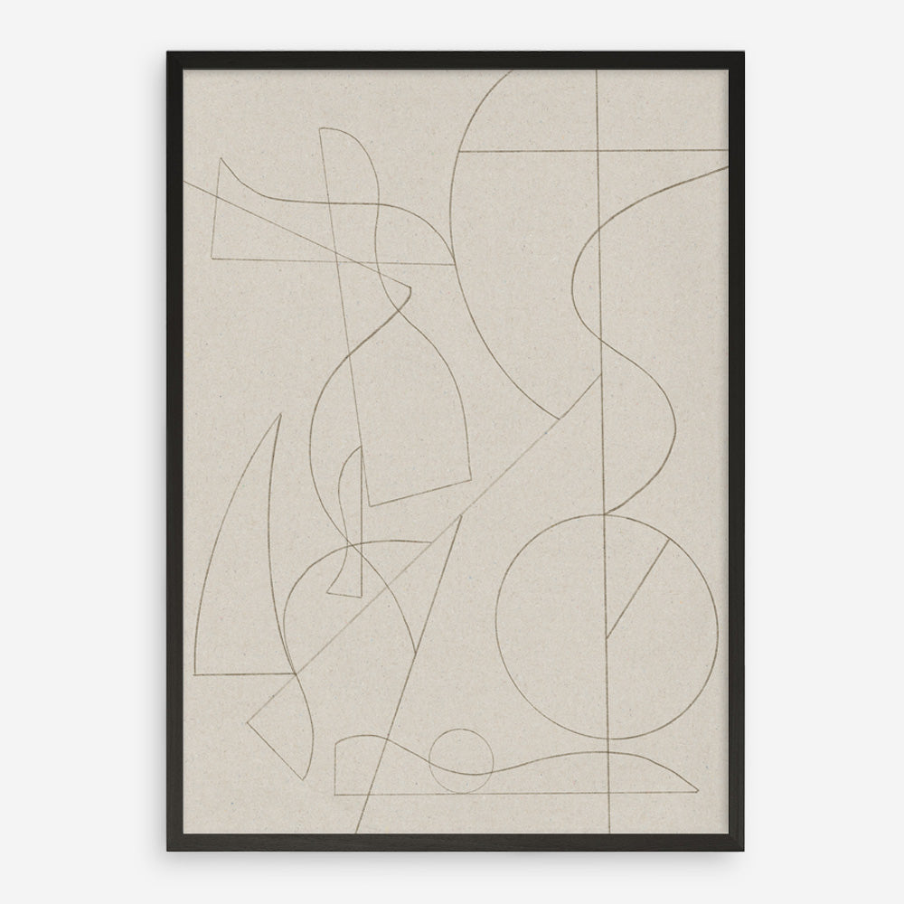 Shop Founded Art Print a painted abstract themed wall art print from The Print Emporium wall artwork collection - Buy Australian made fine art painting style poster and framed prints for the home and your interior decor room, TPE-DH-051-AP