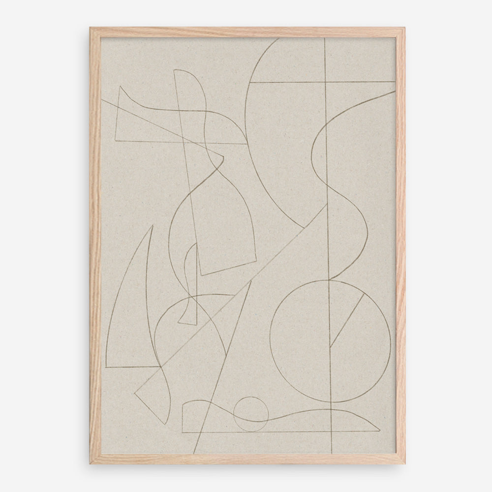 Shop Founded Art Print a painted abstract themed wall art print from The Print Emporium wall artwork collection - Buy Australian made fine art painting style poster and framed prints for the home and your interior decor room, TPE-DH-051-AP