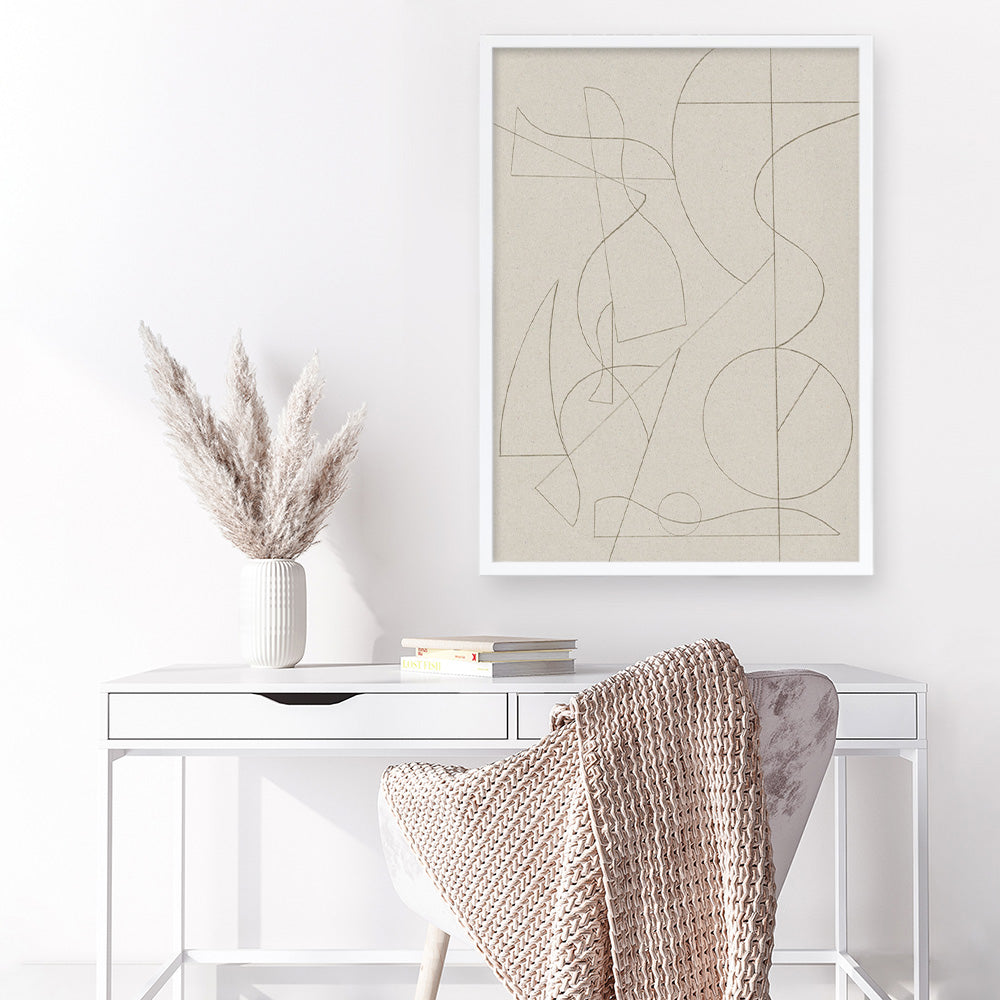 Shop Founded Art Print a painted abstract themed wall art print from The Print Emporium wall artwork collection - Buy Australian made fine art painting style poster and framed prints for the home and your interior decor room, TPE-DH-051-AP