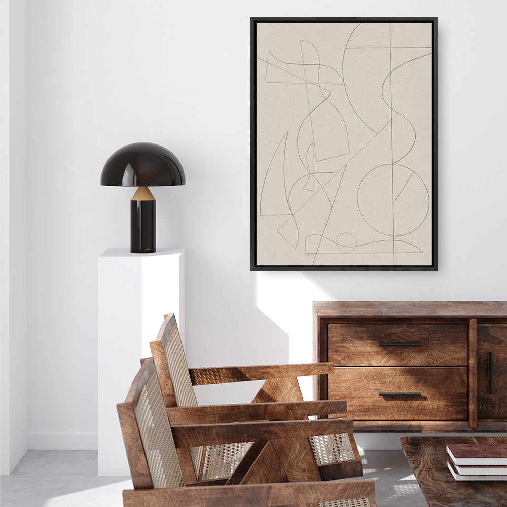 Shop Founded Canvas Print a painted abstract themed framed canvas wall art print from The Print Emporium artwork collection - Buy Australian made fine art painting style stretched canvas prints for the home and your interior decor space, TPE-DH-051-CA-35X46-NF