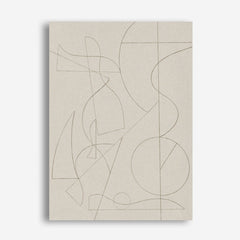 Shop Founded Canvas Print a painted abstract themed framed canvas wall art print from The Print Emporium artwork collection - Buy Australian made fine art painting style stretched canvas prints for the home and your interior decor space, TPE-DH-051-CA-35X46-NF