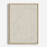 Shop Founded Canvas Print a painted abstract themed framed canvas wall art print from The Print Emporium artwork collection - Buy Australian made fine art painting style stretched canvas prints for the home and your interior decor space, TPE-DH-051-CA-35X46-NF