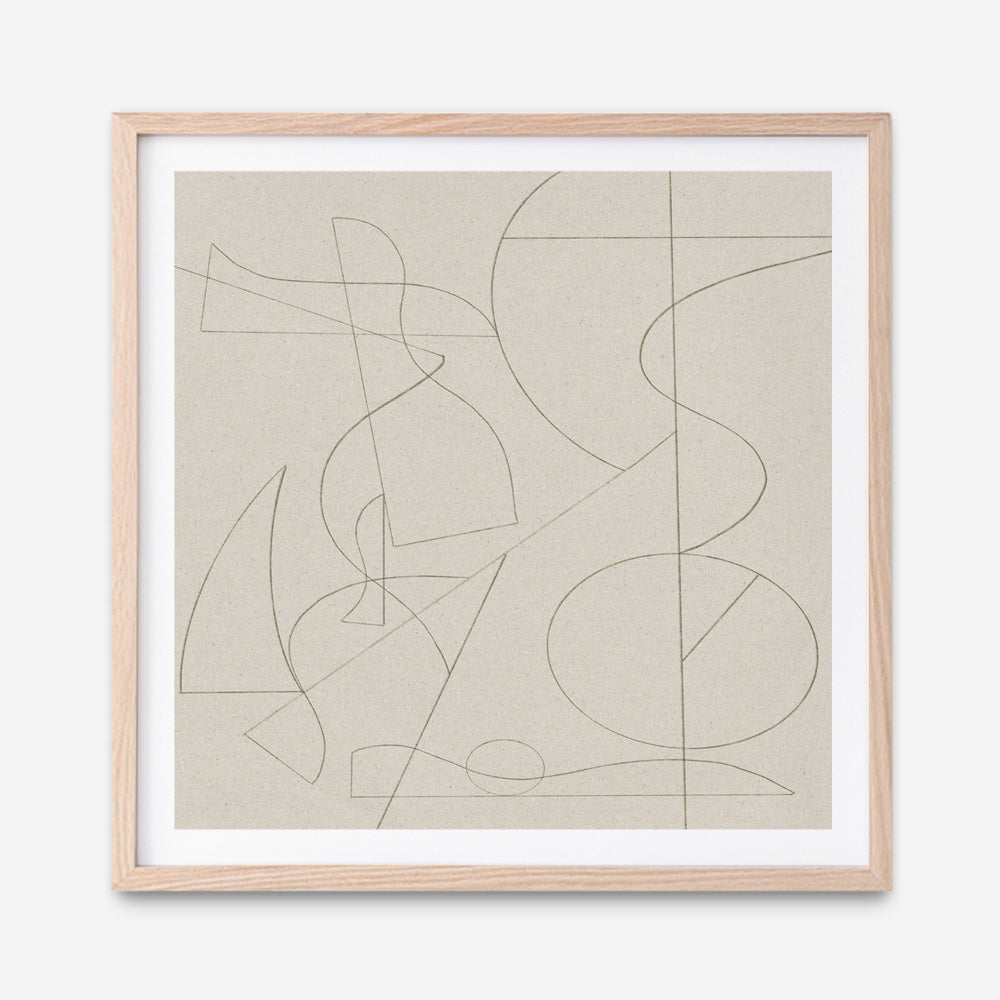 Shop Founded (Square) Art Print a painted abstract themed wall art print from The Print Emporium wall artwork collection - Buy Australian made fine art painting style poster and framed prints for the home and your interior decor room, TPE-DH-264-AP