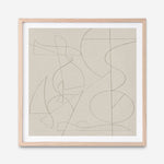 Shop Founded (Square) Art Print a painted abstract themed wall art print from The Print Emporium wall artwork collection - Buy Australian made fine art painting style poster and framed prints for the home and your interior decor room, TPE-DH-264-AP