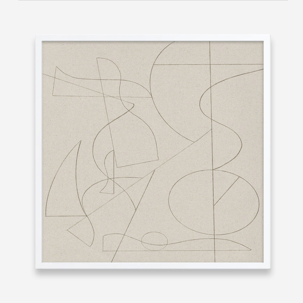 Shop Founded (Square) Art Print a painted abstract themed wall art print from The Print Emporium wall artwork collection - Buy Australian made fine art painting style poster and framed prints for the home and your interior decor room, TPE-DH-264-AP