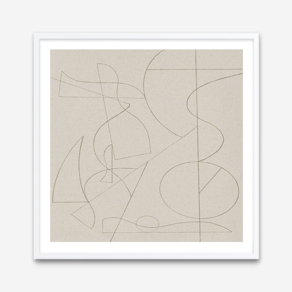 Shop Founded (Square) Art Print a painted abstract themed wall art print from The Print Emporium wall artwork collection - Buy Australian made fine art painting style poster and framed prints for the home and your interior decor room, TPE-DH-264-AP