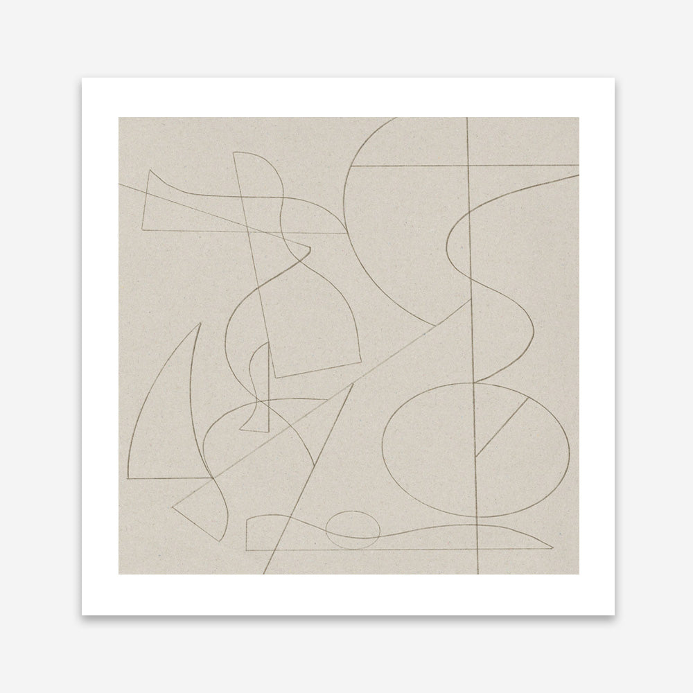 Shop Founded (Square) Art Print a painted abstract themed wall art print from The Print Emporium wall artwork collection - Buy Australian made fine art painting style poster and framed prints for the home and your interior decor room, TPE-DH-264-AP