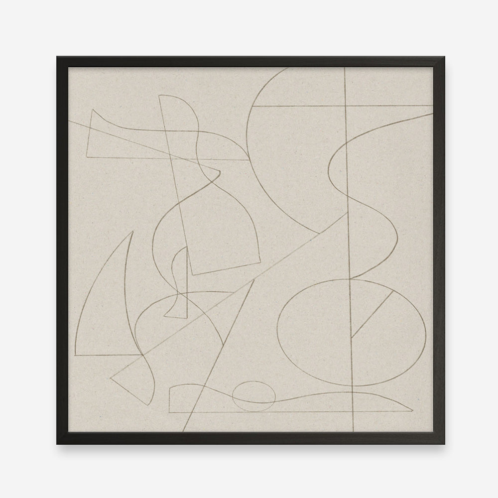 Shop Founded (Square) Art Print a painted abstract themed wall art print from The Print Emporium wall artwork collection - Buy Australian made fine art painting style poster and framed prints for the home and your interior decor room, TPE-DH-264-AP