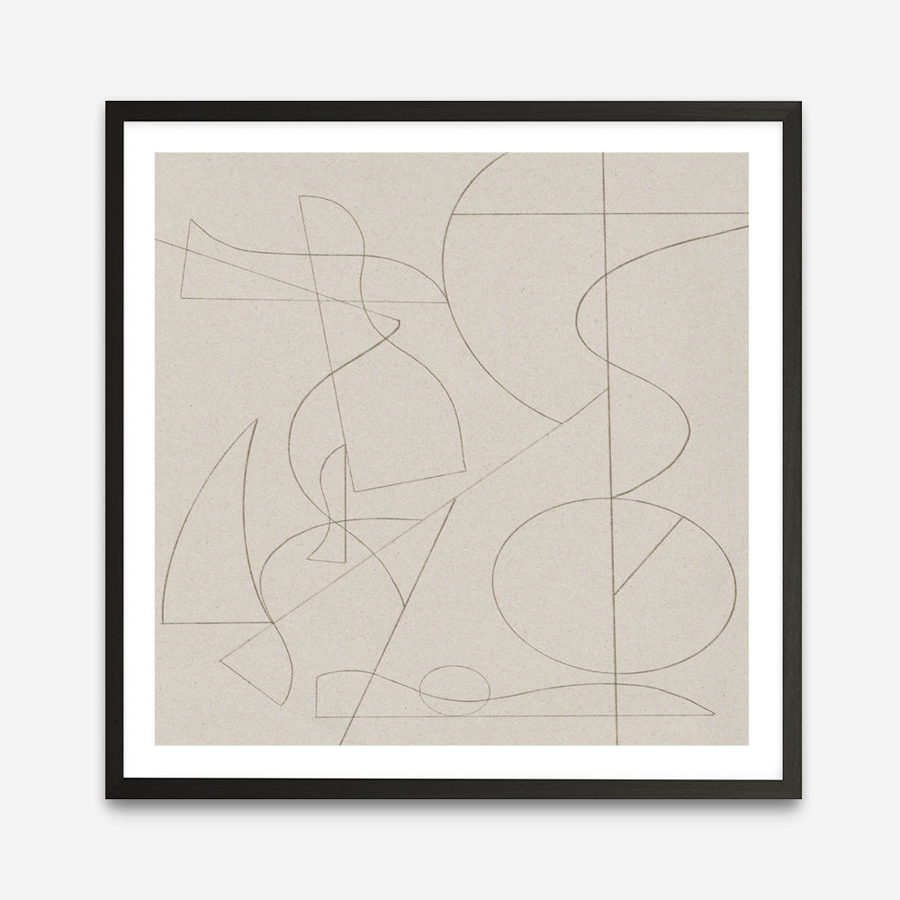 Shop Founded (Square) Art Print a painted abstract themed wall art print from The Print Emporium wall artwork collection - Buy Australian made fine art painting style poster and framed prints for the home and your interior decor room, TPE-DH-264-AP