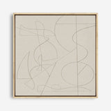 Shop Founded (Square) Canvas Print a painted abstract themed framed canvas wall art print from The Print Emporium artwork collection - Buy Australian made fine art painting style stretched canvas prints for the home and your interior decor space, TPE-DH-264-CA-40X40-NF