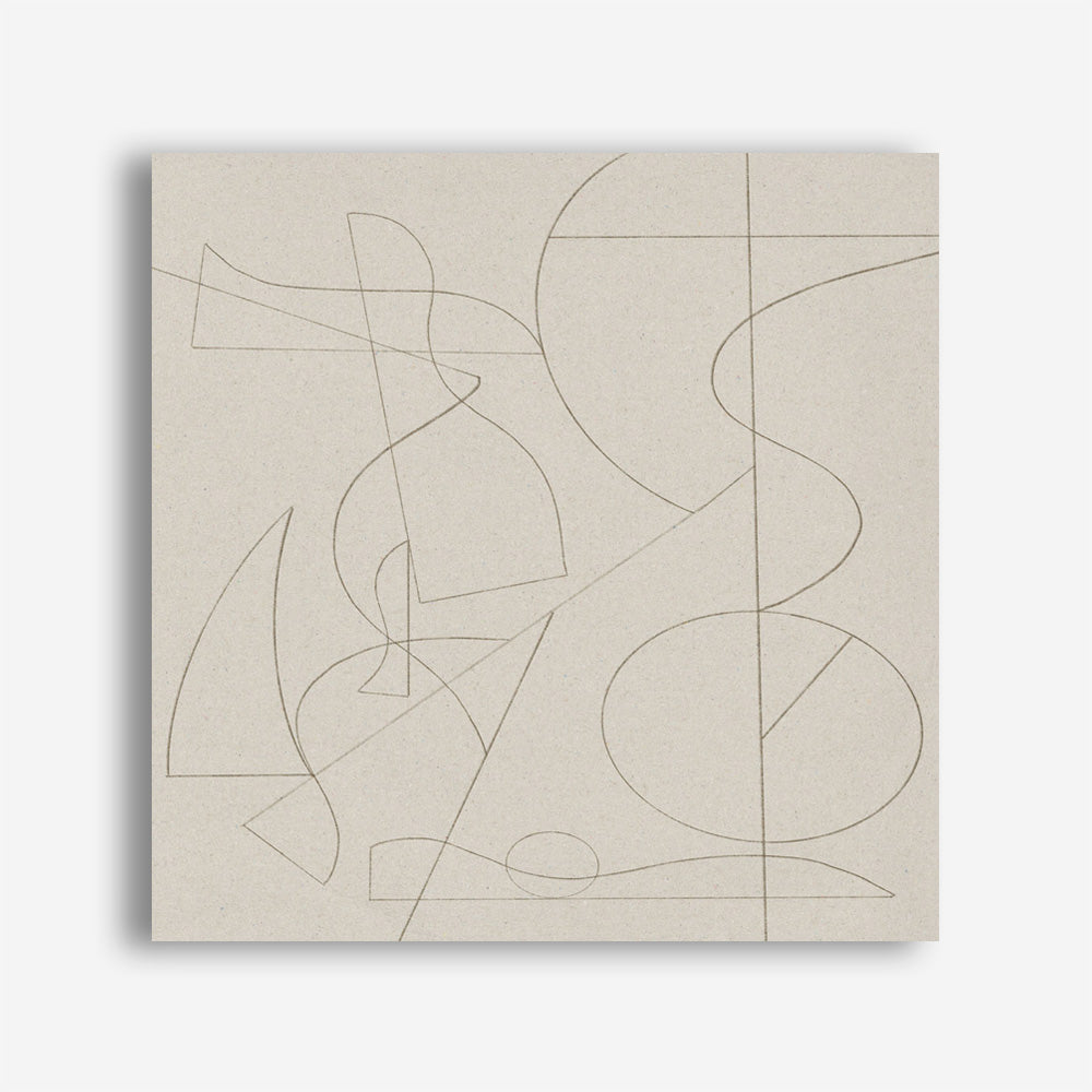 Shop Founded (Square) Canvas Print a painted abstract themed framed canvas wall art print from The Print Emporium artwork collection - Buy Australian made fine art painting style stretched canvas prints for the home and your interior decor space, TPE-DH-264-CA-40X40-NF