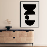 Shop Framed Movement Canvas Print a painted abstract themed framed canvas wall art print from The Print Emporium artwork collection - Buy Australian made fine art painting style stretched canvas prints for the home and your interior decor space, TPE-PC-ET079-CA-35X46-NF