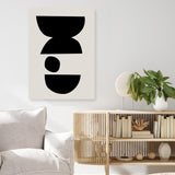 Shop Framed Movement Canvas Print a painted abstract themed framed canvas wall art print from The Print Emporium artwork collection - Buy Australian made fine art painting style stretched canvas prints for the home and your interior decor space, TPE-PC-ET079-CA-35X46-NF