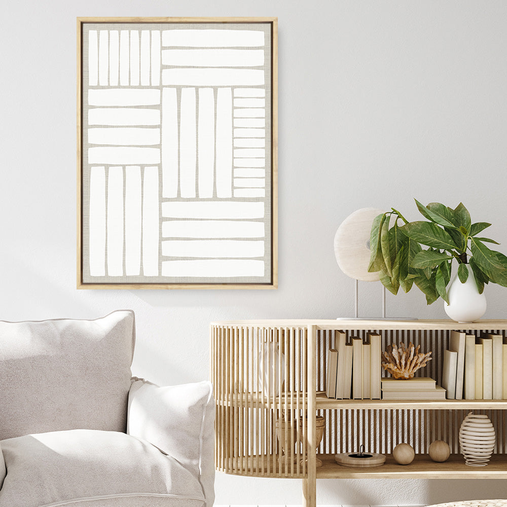 Shop Free Rhythm Canvas Print a painted abstract themed framed canvas wall art print from The Print Emporium artwork collection - Buy Australian made fine art painting style stretched canvas prints for the home and your interior decor space, TPE-PC-PY677-CA-35X46-NF