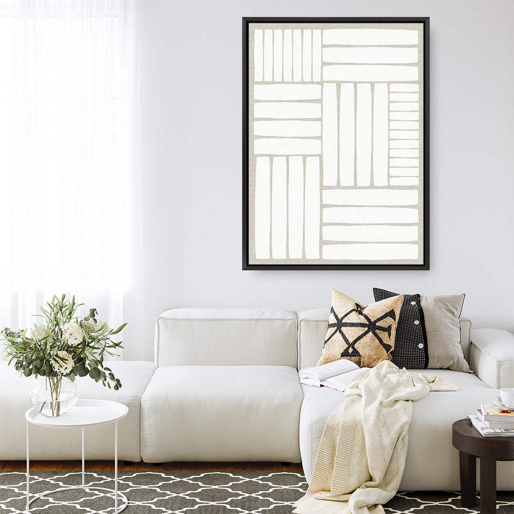 Shop Free Rhythm Canvas Print a painted abstract themed framed canvas wall art print from The Print Emporium artwork collection - Buy Australian made fine art painting style stretched canvas prints for the home and your interior decor space, TPE-PC-PY677-CA-35X46-NF