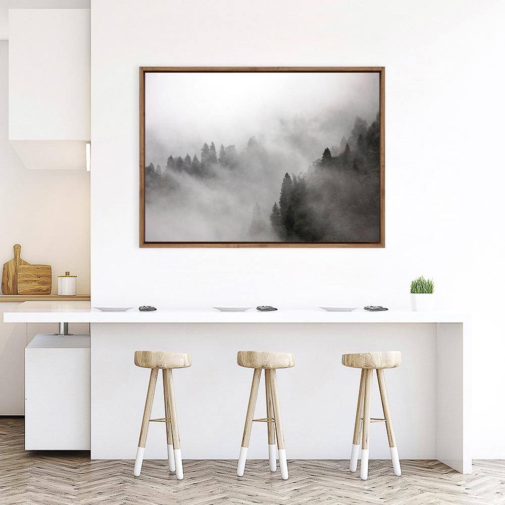 Shop Frosty Forest I Photo Canvas Print a photography framed stretched canvas print from The Print Emporium wall artwork collection - Buy Australian made prints for the home and your interior decor space, TPE-100-CA-35X46-NF