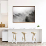 Shop Frosty Forest I Photo Canvas Print a photography framed stretched canvas print from The Print Emporium wall artwork collection - Buy Australian made prints for the home and your interior decor space, TPE-100-CA-35X46-NF