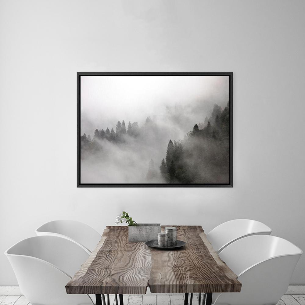 Shop Frosty Forest I Photo Canvas Print a photography framed stretched canvas print from The Print Emporium wall artwork collection - Buy Australian made prints for the home and your interior decor space, TPE-100-CA-35X46-NF