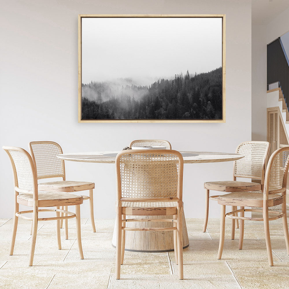 Shop Frosty Forest II Photo Canvas Print a photography framed stretched canvas print from The Print Emporium wall artwork collection - Buy Australian made prints for the home and your interior decor space, TPE-101-CA-35X46-NF