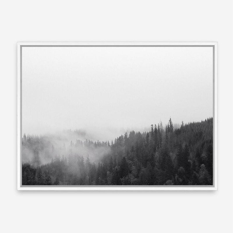 Shop Frosty Forest II Photo Canvas Print a photography framed stretched canvas print from The Print Emporium wall artwork collection - Buy Australian made prints for the home and your interior decor space, TPE-101-CA-35X46-NF