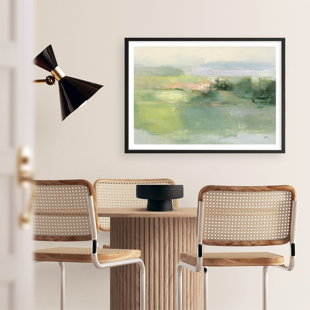 Shop Gentle World Art Print a painted abstract themed wall art print from The Print Emporium wall artwork collection - Buy Australian made fine art painting style poster and framed prints for the home and your interior decor room, TPE-WA-68558-AP