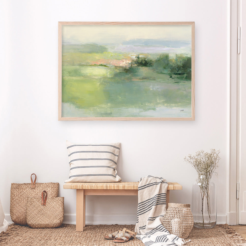 Shop Gentle World Art Print a painted abstract themed wall art print from The Print Emporium wall artwork collection - Buy Australian made fine art painting style poster and framed prints for the home and your interior decor room, TPE-WA-68558-AP