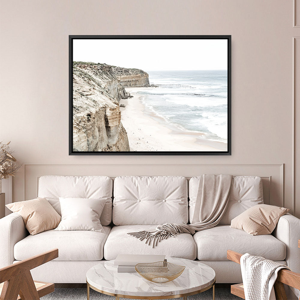 Shop Gibson Steps I Photo Canvas Print a coastal themed photography framed stretched canvas print from The Print Emporium wall artwork collection - Buy Australian made prints for the home and your interior decor space, TPE-1145-CA-35X46-NF