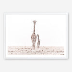 Shop Giraffes II Photo Art Print a photography wall art print from The Print Emporium wall artwork collection - Buy Australian made fine art poster and framed prints for the home and your interior decor room, TPE-710-AP