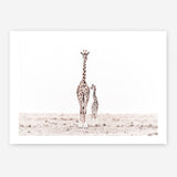 Shop Giraffes II Photo Art Print a photography wall art print from The Print Emporium wall artwork collection - Buy Australian made fine art poster and framed prints for the home and your interior decor room, TPE-710-AP