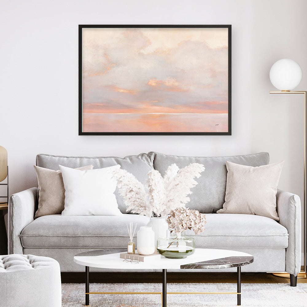 Shop Glint on the Horizon Art Print a painted abstract themed wall art print from The Print Emporium wall artwork collection - Buy Australian made fine art painting style poster and framed prints for the home and your interior decor room, TPE-WA-75429-AP