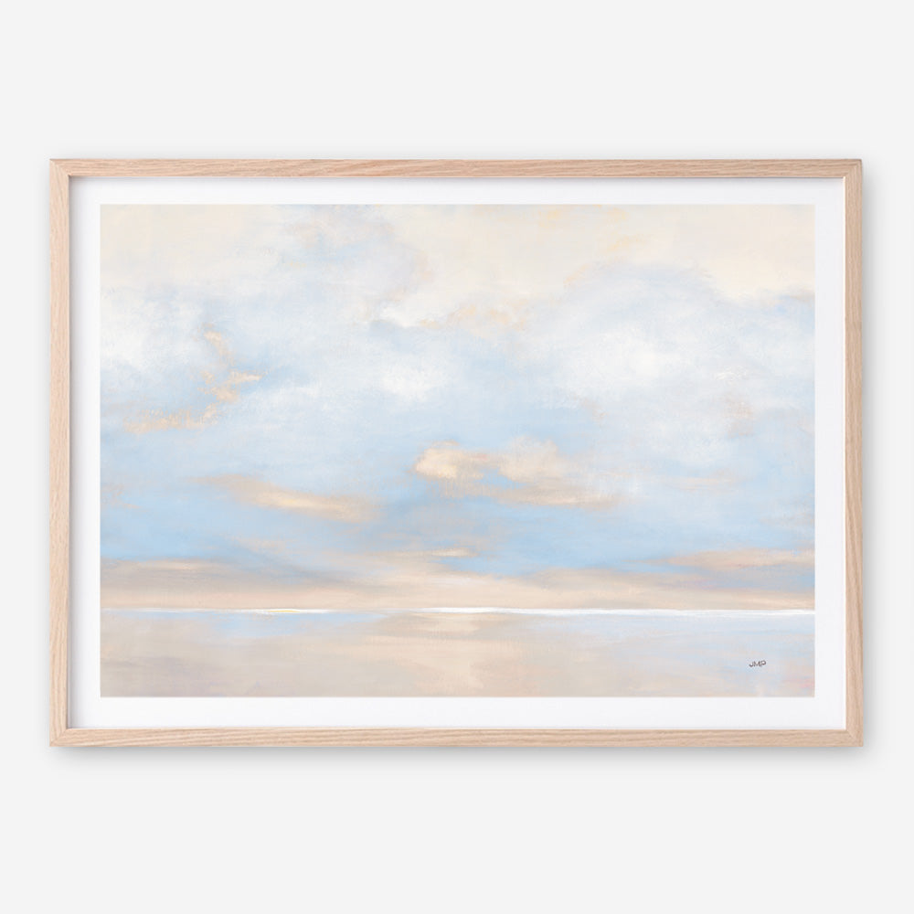 Shop Glint on the Horizon Blue Art Print a painted abstract themed wall art print from The Print Emporium wall artwork collection - Buy Australian made fine art painting style poster and framed prints for the home and your interior decor room, TPE-WA-75933-AP