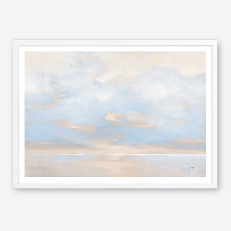 Shop Glint on the Horizon Blue Art Print a painted abstract themed wall art print from The Print Emporium wall artwork collection - Buy Australian made fine art painting style poster and framed prints for the home and your interior decor room, TPE-WA-75933-AP
