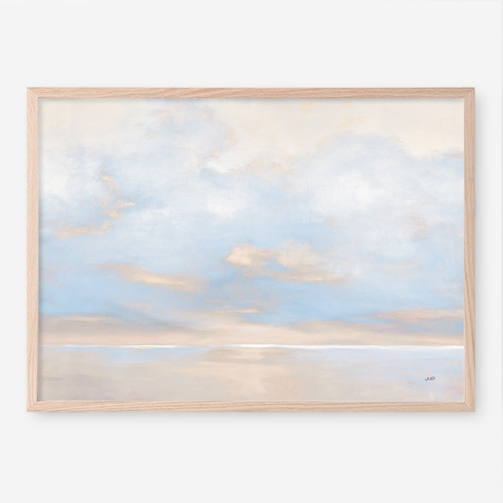 Shop Glint on the Horizon Blue Art Print a painted abstract themed wall art print from The Print Emporium wall artwork collection - Buy Australian made fine art painting style poster and framed prints for the home and your interior decor room, TPE-WA-75933-AP