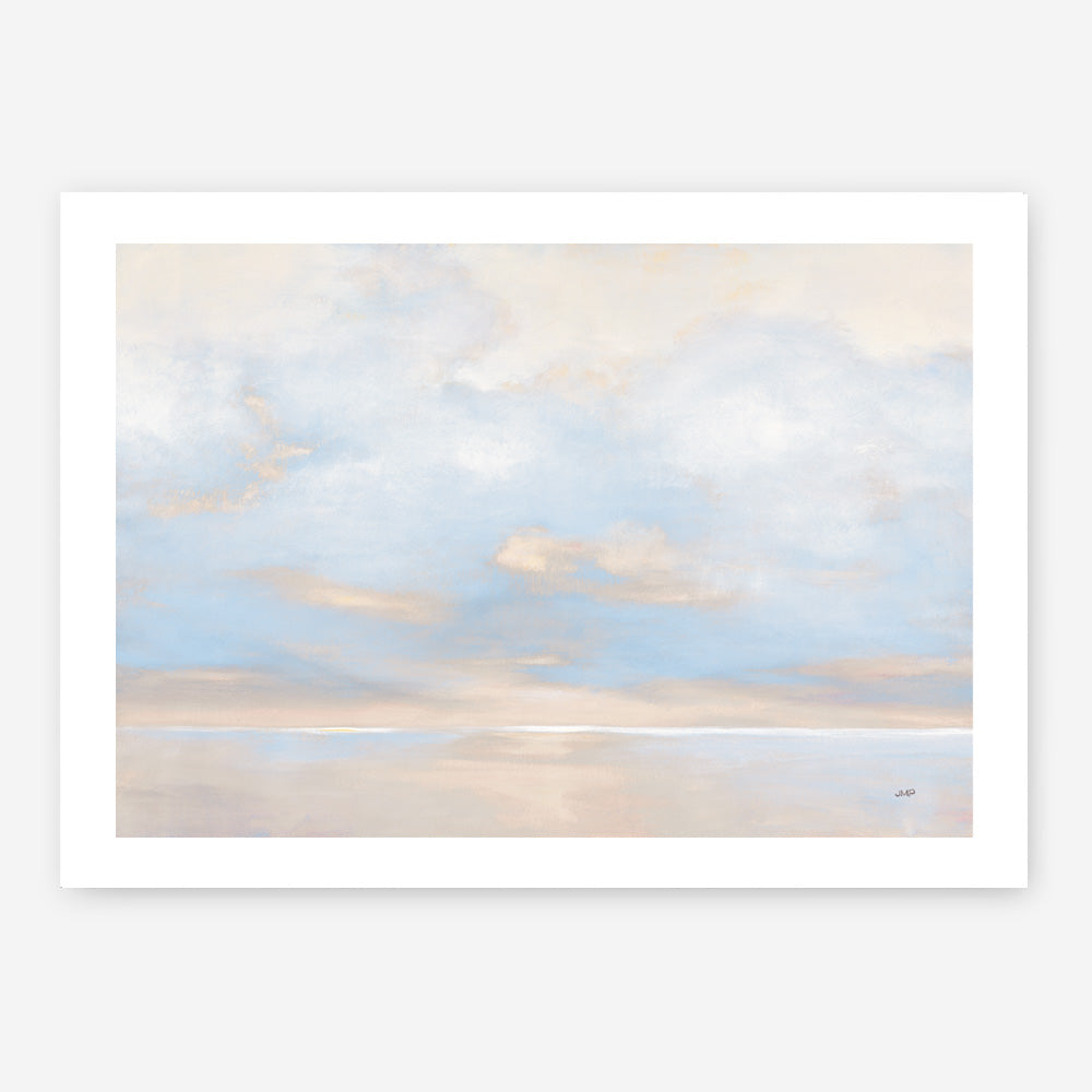 Shop Glint on the Horizon Blue Art Print a painted abstract themed wall art print from The Print Emporium wall artwork collection - Buy Australian made fine art painting style poster and framed prints for the home and your interior decor room, TPE-WA-75933-AP