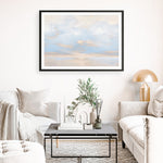Shop Glint on the Horizon Blue Art Print a painted abstract themed wall art print from The Print Emporium wall artwork collection - Buy Australian made fine art painting style poster and framed prints for the home and your interior decor room, TPE-WA-75933-AP