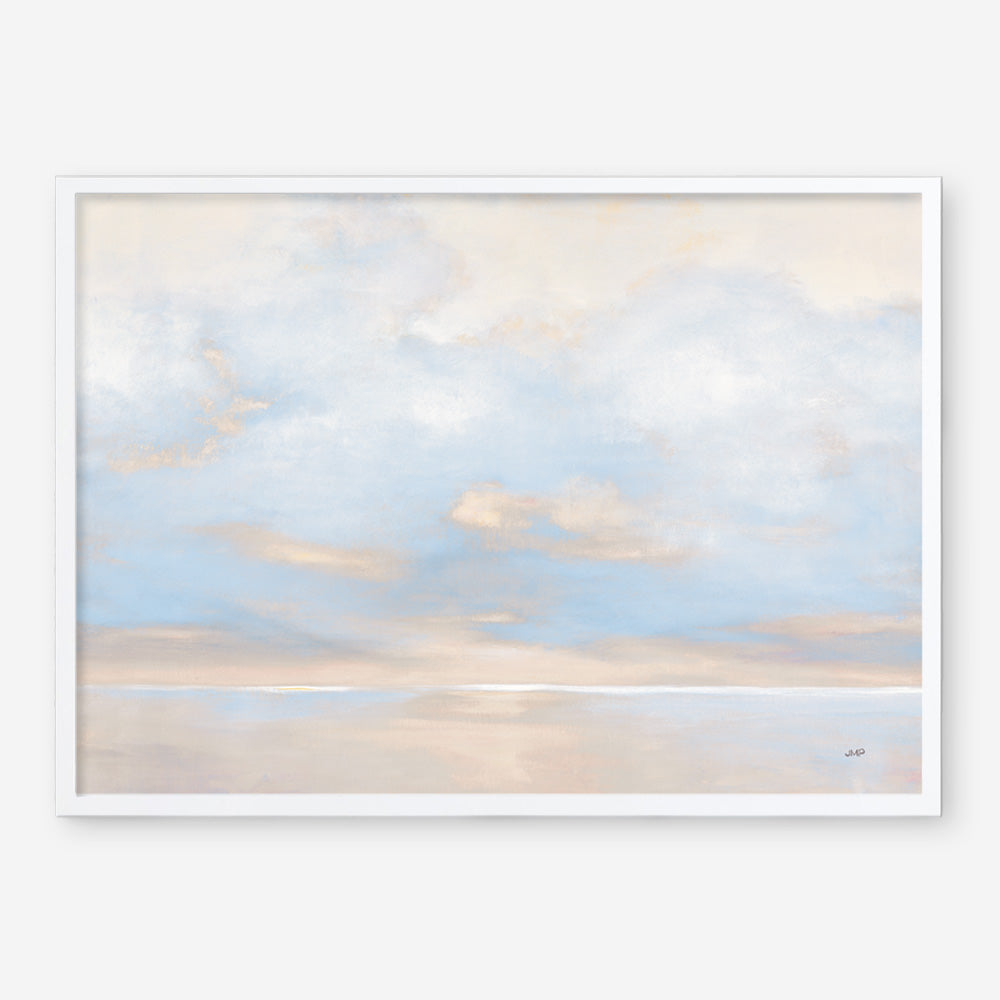 Shop Glint on the Horizon Blue Art Print a painted abstract themed wall art print from The Print Emporium wall artwork collection - Buy Australian made fine art painting style poster and framed prints for the home and your interior decor room, TPE-WA-75933-AP
