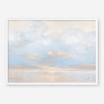 Shop Glint on the Horizon Blue Art Print a painted abstract themed wall art print from The Print Emporium wall artwork collection - Buy Australian made fine art painting style poster and framed prints for the home and your interior decor room, TPE-WA-75933-AP