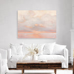 Shop Glint on the Horizon Canvas Print a painted abstract themed framed canvas wall art print from The Print Emporium artwork collection - Buy Australian made fine art painting style stretched canvas prints for the home and your interior decor space, TPE-WA-75429-CA-35X46-NF