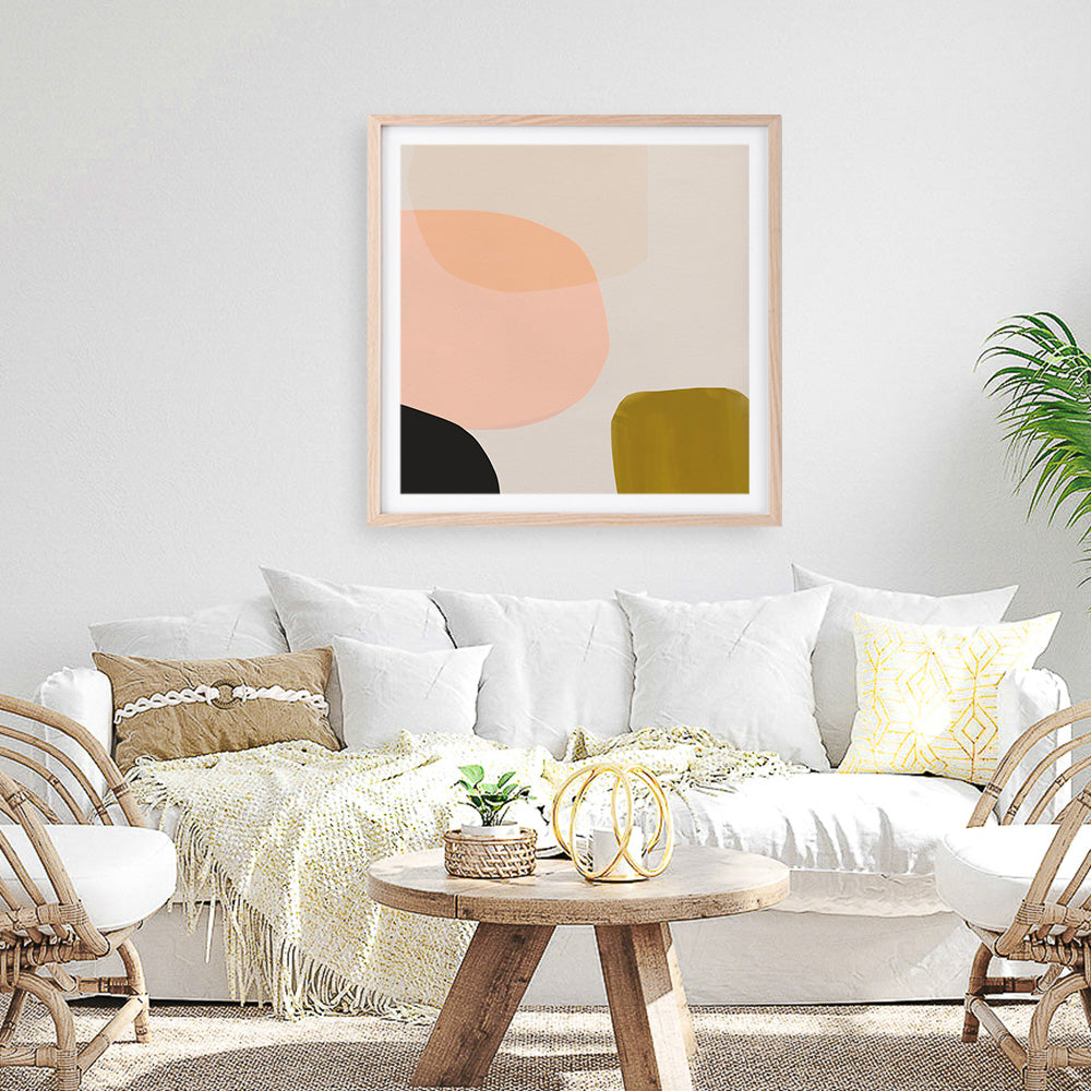 Shop Gloop (Square) Art Print a painted abstract themed wall art print from The Print Emporium wall artwork collection - Buy Australian made fine art painting style poster and framed prints for the home and your interior decor room, TPE-DH-277-AP