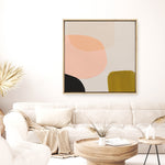 Shop Gloop (Square) Canvas Print a painted abstract themed framed canvas wall art print from The Print Emporium artwork collection - Buy Australian made fine art painting style stretched canvas prints for the home and your interior decor space, TPE-DH-277-CA-40X40-NF
