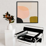 Shop Gloop (Square) Canvas Print a painted abstract themed framed canvas wall art print from The Print Emporium artwork collection - Buy Australian made fine art painting style stretched canvas prints for the home and your interior decor space, TPE-DH-277-CA-40X40-NF