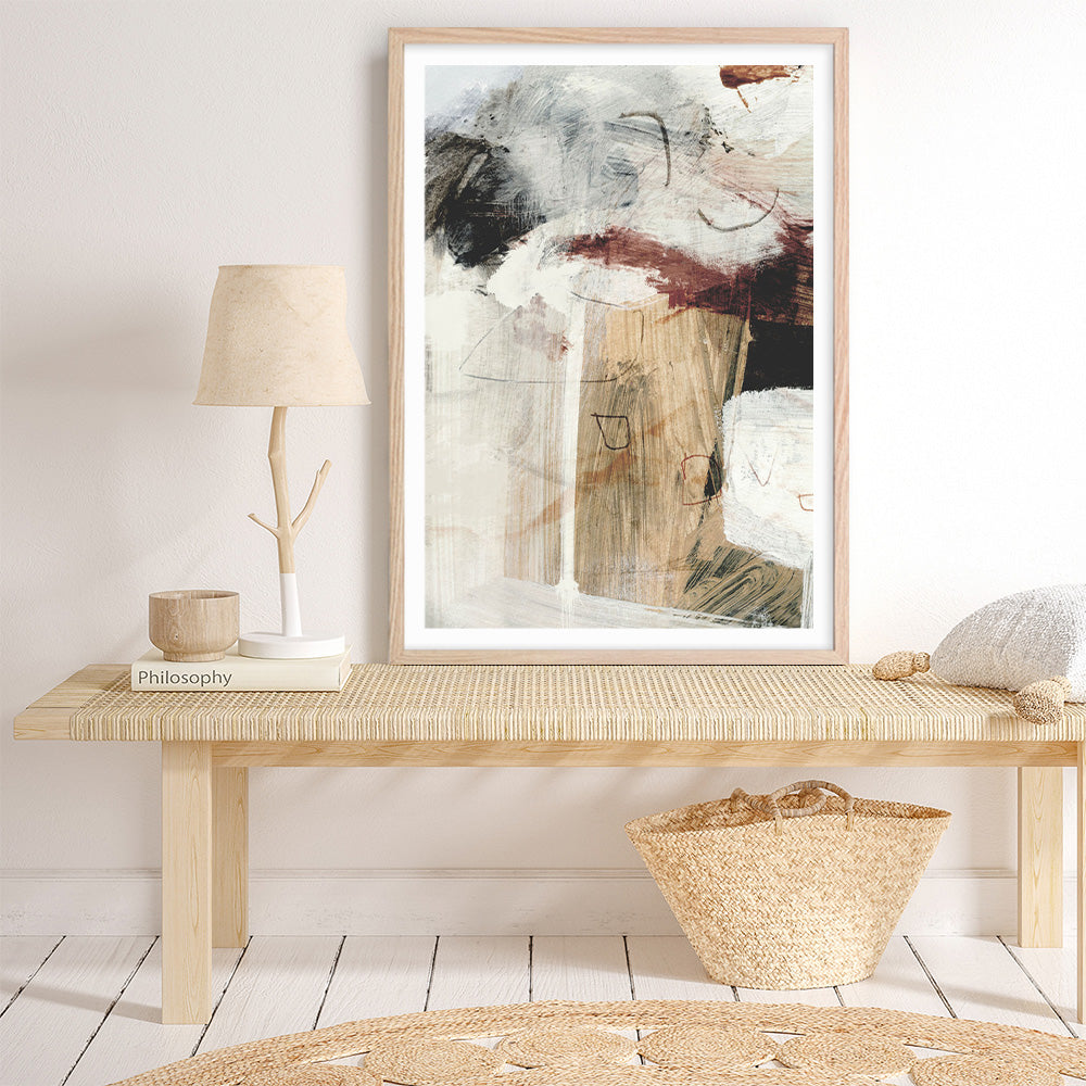 Shop Go With It 1 Art Print a painted abstract themed wall art print from The Print Emporium wall artwork collection - Buy Australian made fine art painting style poster and framed prints for the home and your interior decor room, TPE-DH-053-AP