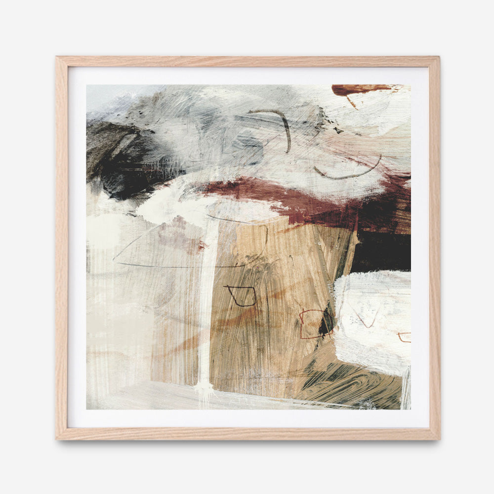 Shop Go With It 1 (Square) Art Print a painted abstract themed wall art print from The Print Emporium wall artwork collection - Buy Australian made fine art painting style poster and framed prints for the home and your interior decor room, TPE-DH-278-AP