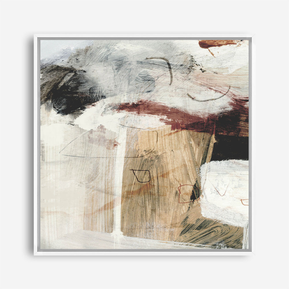 Shop Go With It 1 (Square) Canvas Print a painted abstract themed framed canvas wall art print from The Print Emporium artwork collection - Buy Australian made fine art painting style stretched canvas prints for the home and your interior decor space, TPE-DH-278-CA-40X40-NF