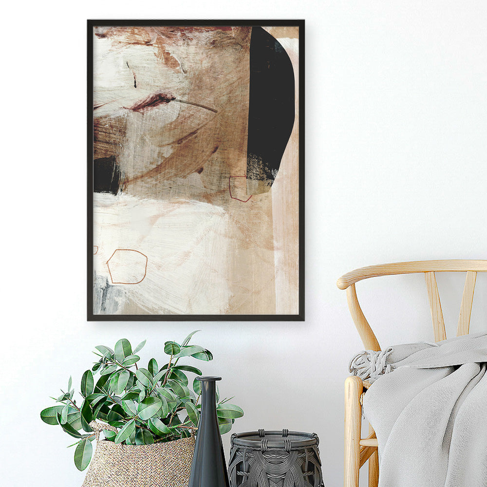 Shop Go With It 2 Art Print a painted abstract themed wall art print from The Print Emporium wall artwork collection - Buy Australian made fine art painting style poster and framed prints for the home and your interior decor room, TPE-DH-054-AP