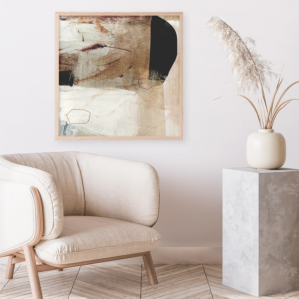 Shop Go With It 2 (Square) Art Print a painted abstract themed wall art print from The Print Emporium wall artwork collection - Buy Australian made fine art painting style poster and framed prints for the home and your interior decor room, TPE-DH-279-AP